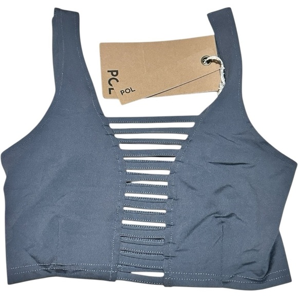 Gray Strappy Bralette Women's Size Small - Picture 3 of 9